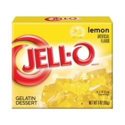 Jell-o Lemon gelatin...