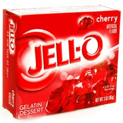 Jell-o Cherry gelatin...