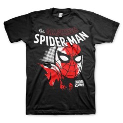 T-Shirt Spider Man Close Up...