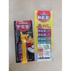 Pez Pikachu dispenser + ricarica di caramelle Pez Exotic Mix Pokemon