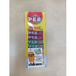 Pez Pikachu dispenser + ricarica di caramelle Pez Exotic Mix Pokemon